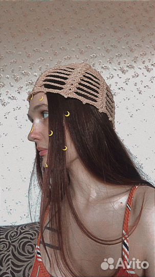 Шапочка летняя y2k