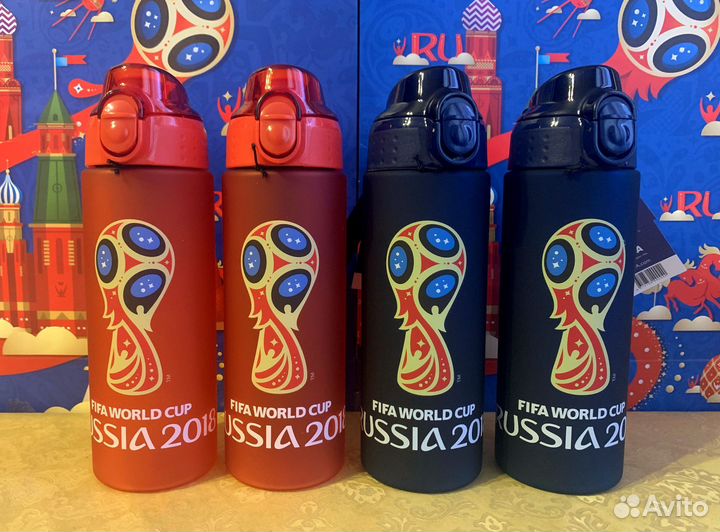 Бутылка для воды Fifa (0.6л). Чемпионат мира 2018