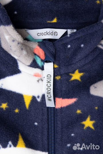 Новый флисовый комбинезон Crockid