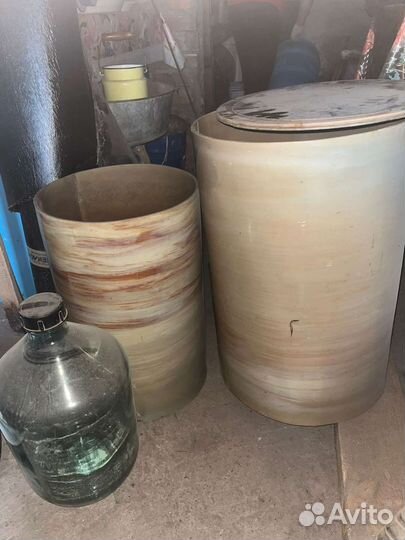 Бочка пластиковая пищевая