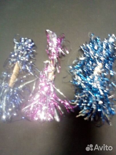 Гирлянда дождь для елки и игрушки