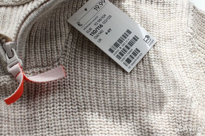 Свитер hm для мальчика и джинсы