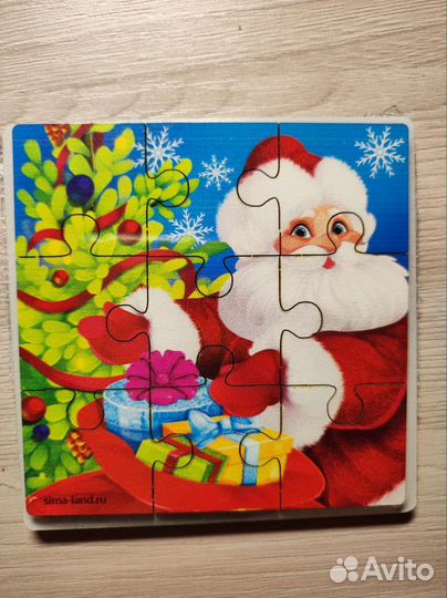 Деревянные пазлы для малышей