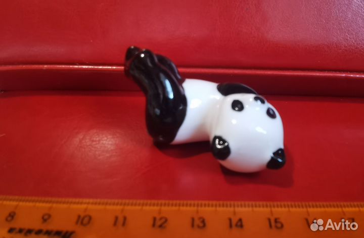 Мишка панда. Керамическая статуэтка