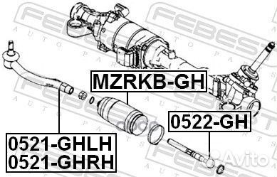 Наконечник рулевой 0521-ghlh 0521-ghlh Febest