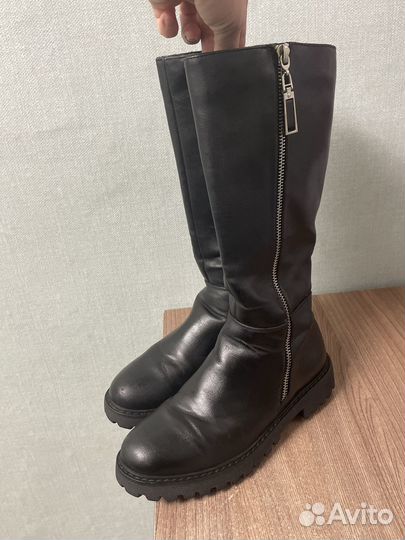 Демисезонные сапоги для девочки 34 - 35 размер