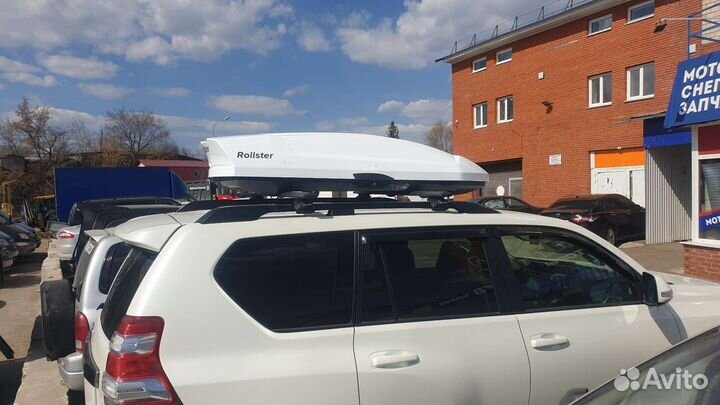 Автобокс 450л Rollster белый глянец