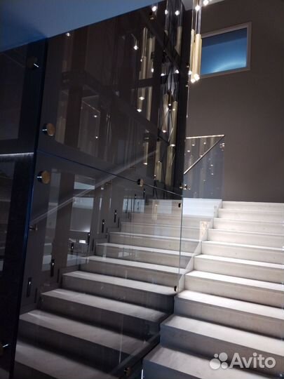 Ограждение из стекла