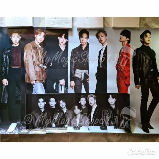 Постер плакат бтс BTS Butter dicon