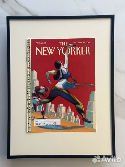 Обложка журнала The New Yorker 20-27 авг 2001