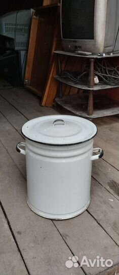 Кастрюля бак эмалированный 18 л