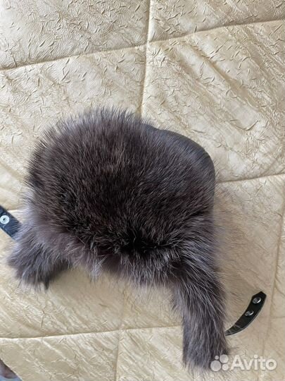 Мужская шапка меховая ушанка