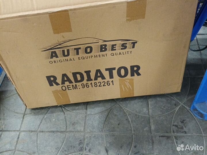 Радиатор охлаждения на chevrolet lacetti ланос