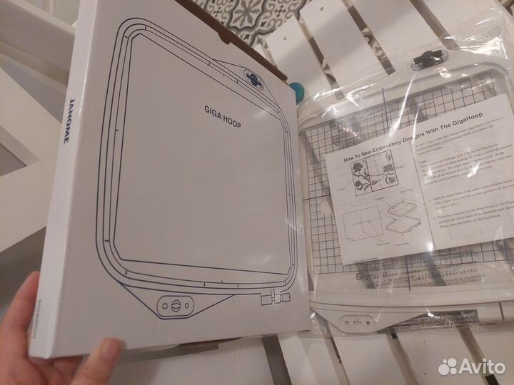 Пяльца для вышивальной машина janome