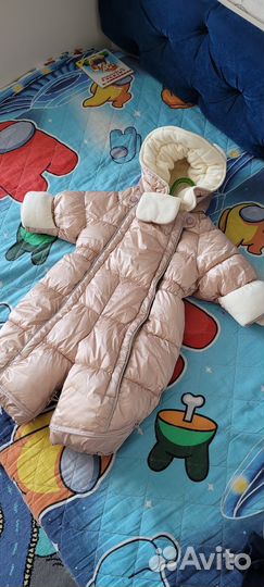Зимний комбинезон для девочки