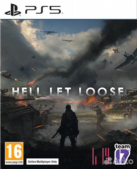 PS5 диск Hell Let Loose, абсолютно новый,запечатан