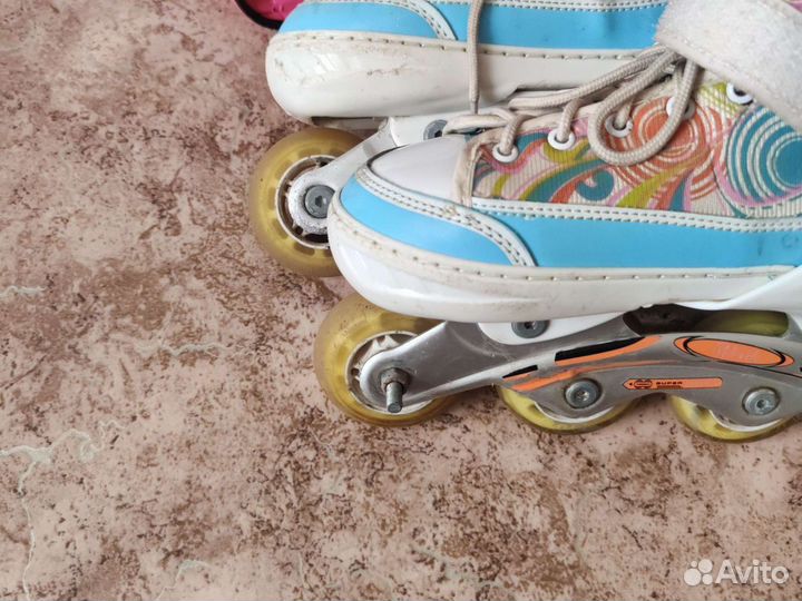Роликовые коньки roller fit abec 3