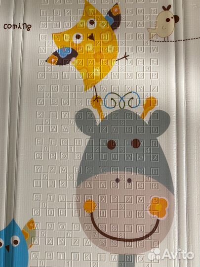 Детский игровой коврик складной