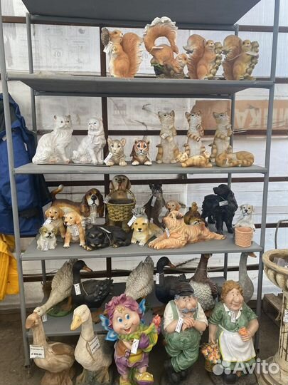 Садовые фигуры из полистоуна