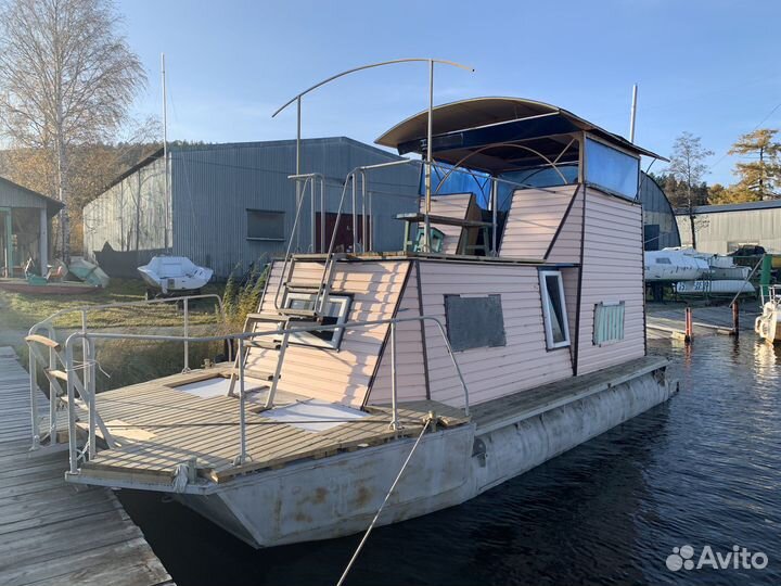 Плавдача с мотором tohatsu 40