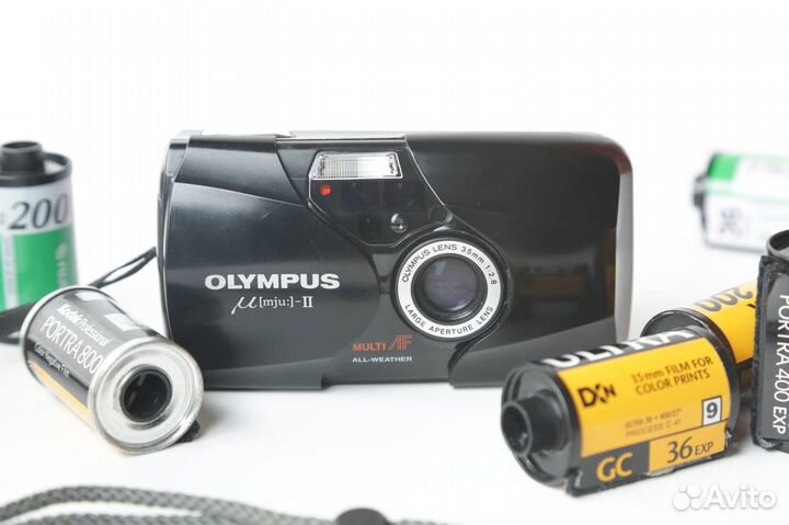 Olympus mju ii black