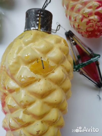 Елочные игрушки СССР
