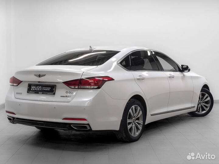 Genesis G80 2.0 AT, 2017, 105 000 км