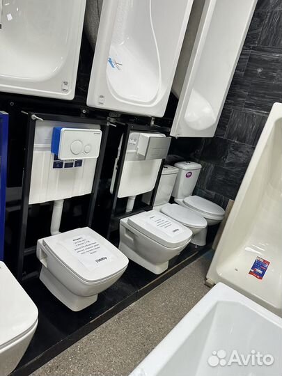 Комплекты унитаз+ инсталяция в ассортименте