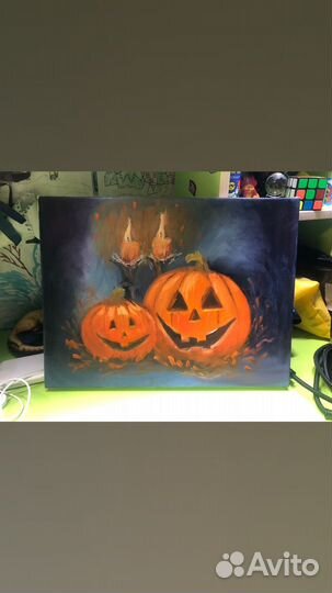 Карина маслом на холсте