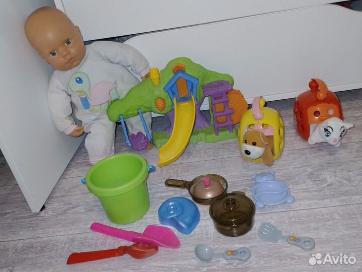 Игрушки мешком девочке и мальчику