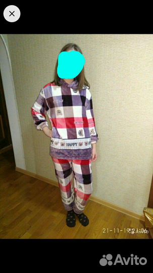 Теплая пижама