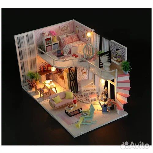 Конструктор Hobby Day Румбокс Розовый лофт