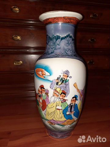 Ваза китайская напольная, СССР