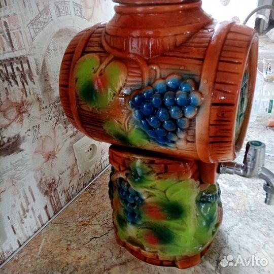 Бочонок для холодных напитков. 6 литров