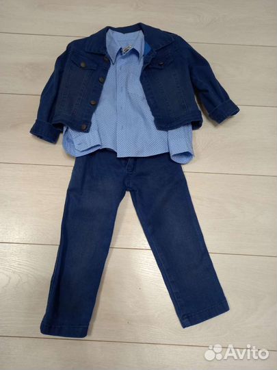 Костюм джинсовый для мальчика