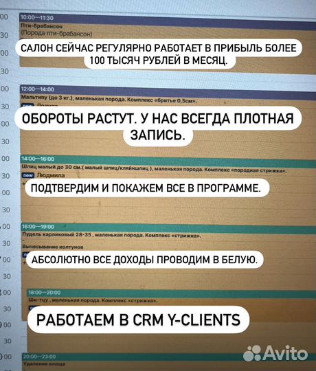 Прибыльный зоосалон Груминг. Прибыль от 100тр/мес