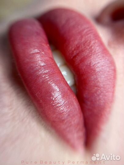 Перманентный макияж губ/татуаж