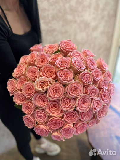 101 роза Букеты цветов Доставка цветов