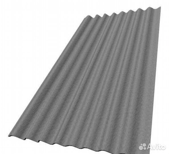 Шифер волновой и плоский