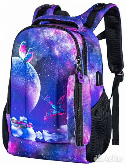 Новый рюкзак школьный для девочек SkyName