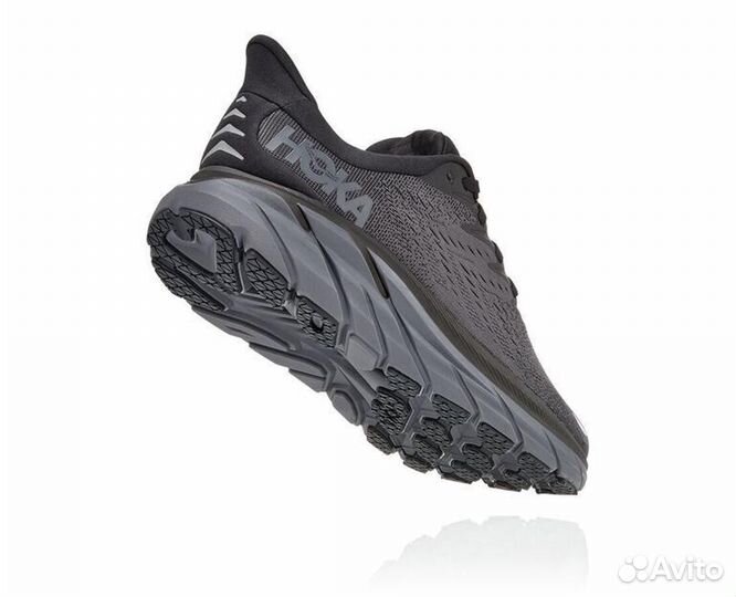 Кроссовки мужские hoka M clifton 8 Black / Black Р