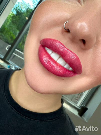 Перманентный макияж бровей, губ, бровей, татуаж