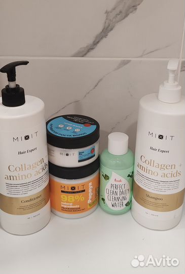 Косметика для волос пакетом mixit