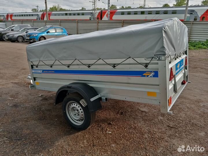 Прицеп Кремень31 2.5х1.3х0.5 с тентом