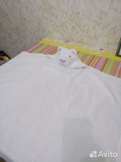 Плед детский плюшевый для новорожденных