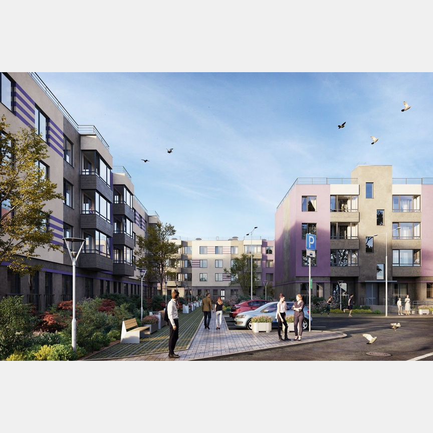 1-к. квартира, 42,5 м², 4/4 эт.