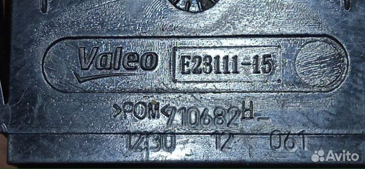 Кнопка обогрева заднего стекла Renault Logan 1