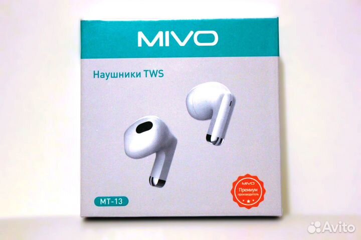 Новые беспроводные наушники mivo