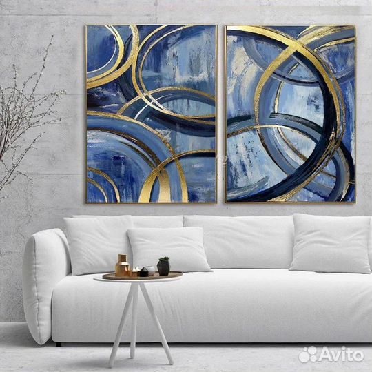 Большие интерьерные картины под заказ