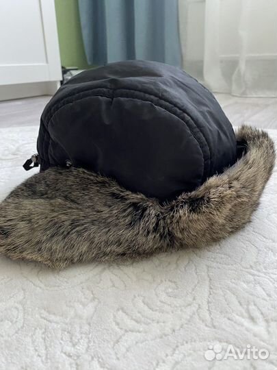 Шапка ушанка мужская